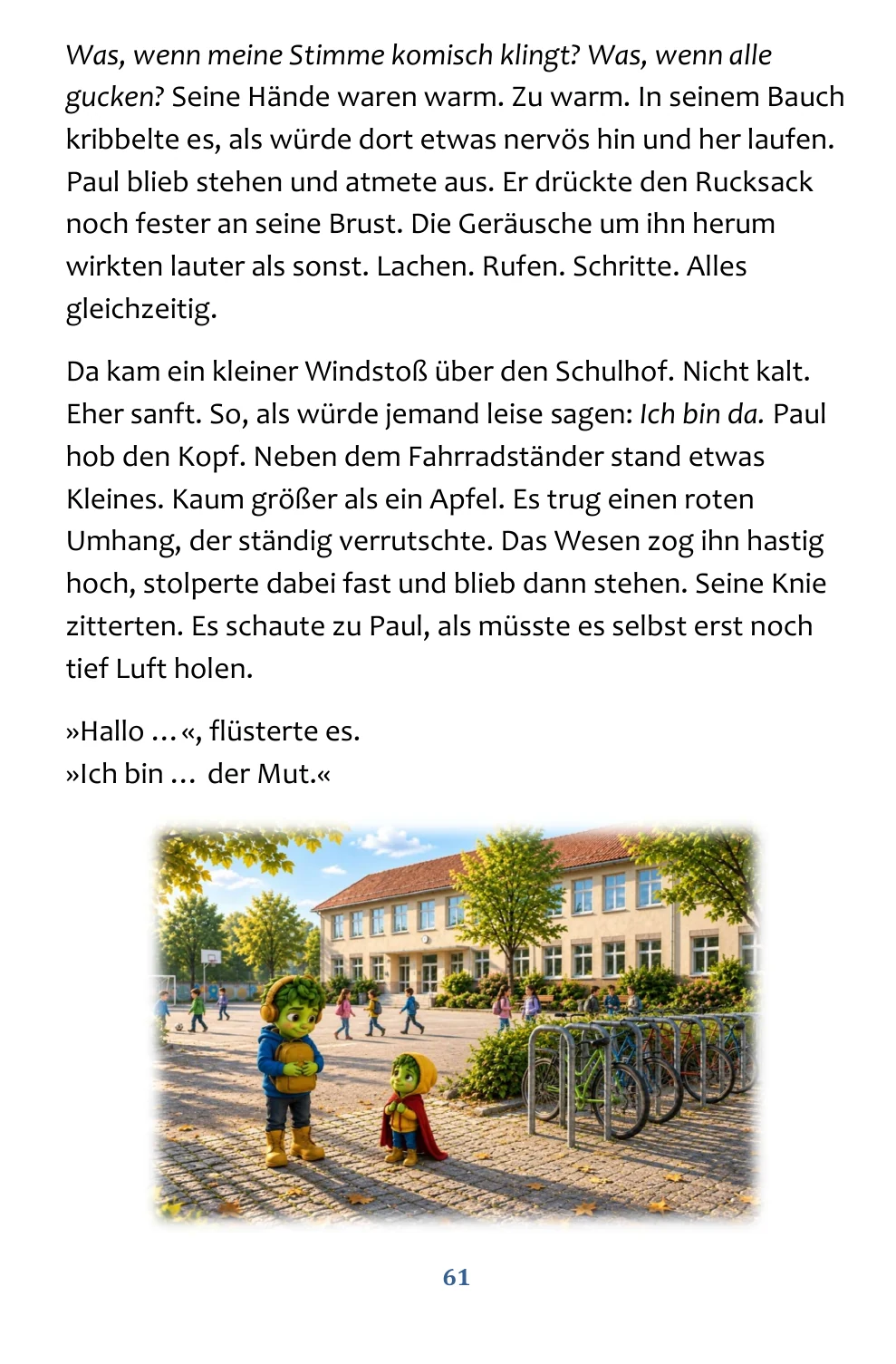Leseprobe: Der schüchterne Mut, Buchseite 61